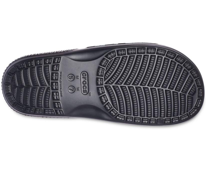 Women/Men Classic Crocs Printed Camo Slide Black | Crocs Slides