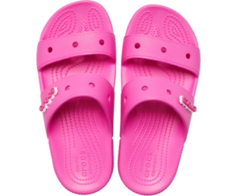 Women/Men Classic Crocs Sandal Electric Pink | Crocs Sandals
