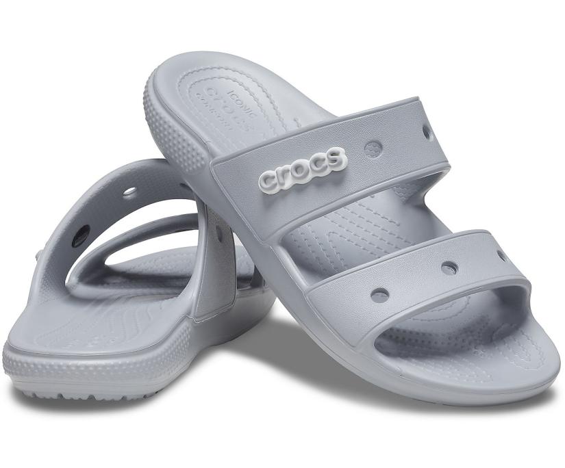 Women/Men Classic Crocs Sandal Light Grey | Crocs Sandals