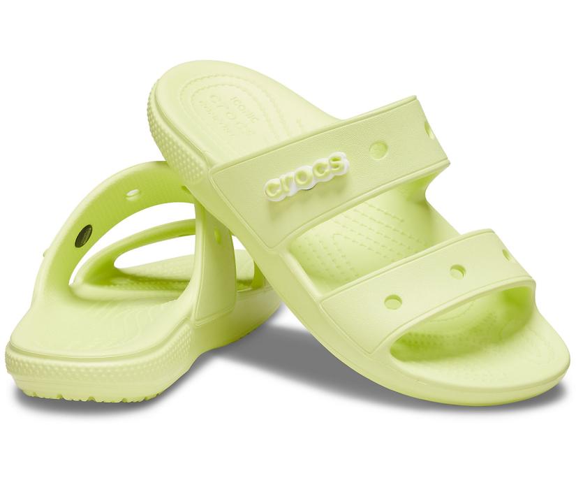Women/Men Classic Crocs Sandal Lime Zest | Crocs Sandals
