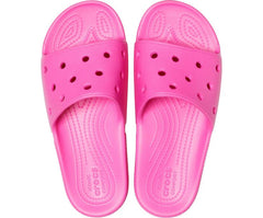 Women/Men Classic Crocs Slide Electric Pink | Crocs Sandals