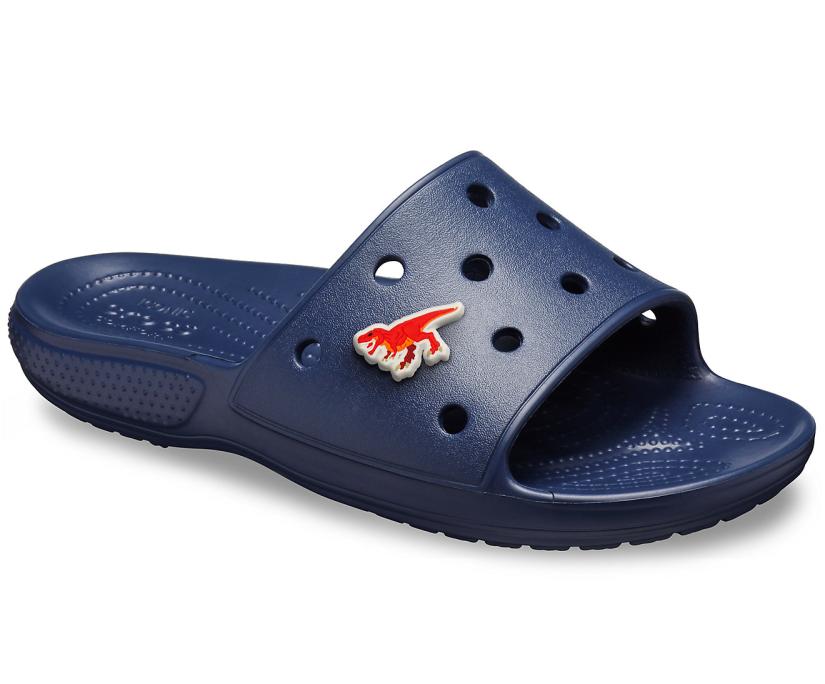 Women/Men Classic Crocs Slide Navy | Crocs Sandals