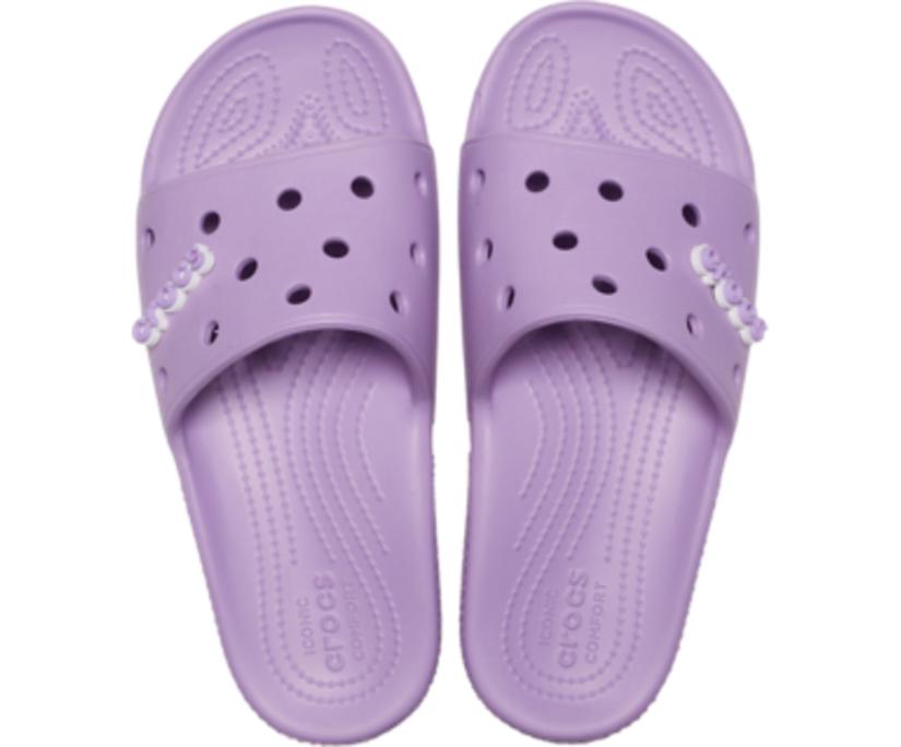 Women/Men Classic Crocs Slide Orchid | Crocs Sandals