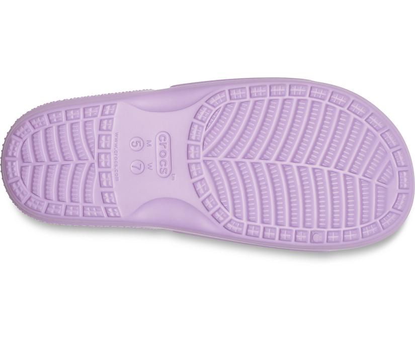 Women/Men Classic Crocs Slide Orchid | Crocs Sandals