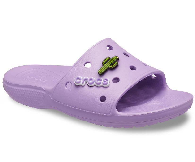 Women/Men Classic Crocs Slide Orchid | Crocs Sandals