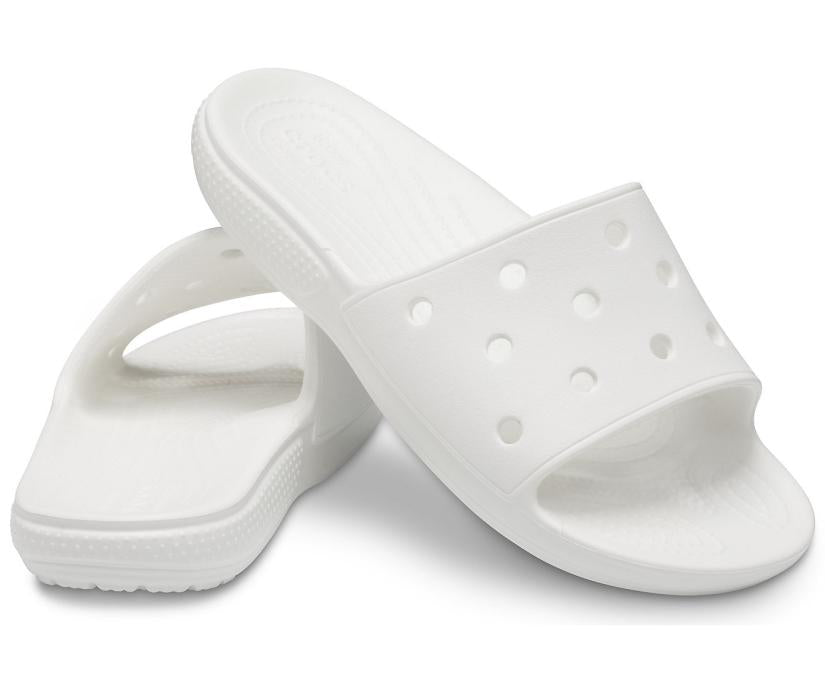 Women/Men Classic Crocs Slide White | Crocs Sandals