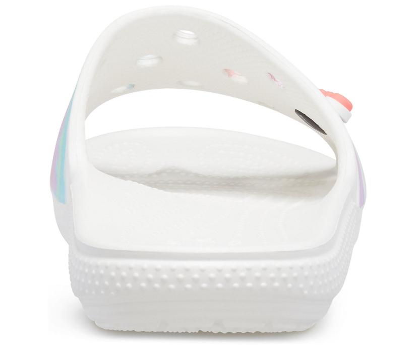 Women/Men Classic Crocs Tie-Dye Graphic Slide Fresco / Multi | Crocs Sandals