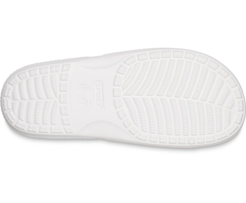 Women/Men Classic Crocs Tie-Dye Graphic Slide White / Multi | Crocs Sandals