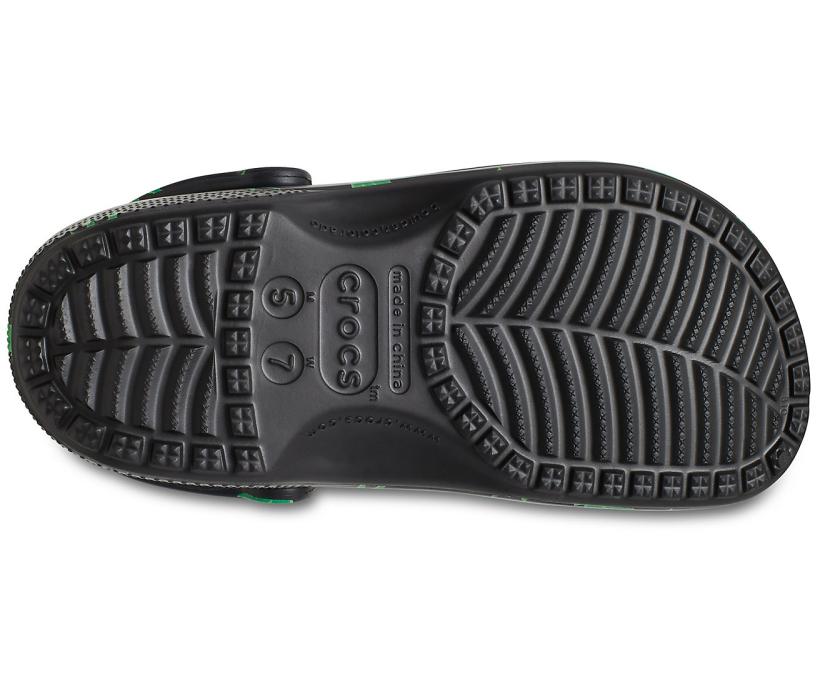 Women/Men Classic Hemp Leaf Clog Black | Crocs Clogs