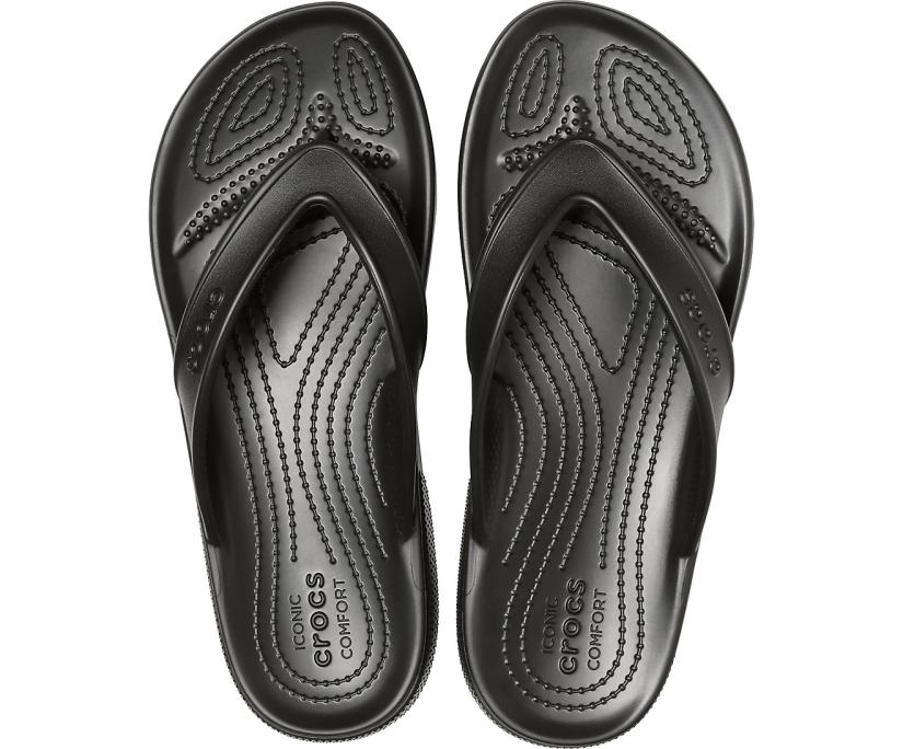 Women/Men Classic II Flip Black | Crocs Sandals