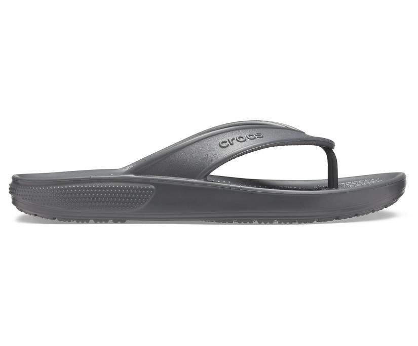 Women/Men Classic II Flip Slate Grey | Crocs Sandals