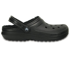 Women/Men Classic Lined Clog Black / Black | Crocs Clogs