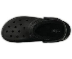Women/Men Classic Lined Clog Black / Black | Crocs Clogs