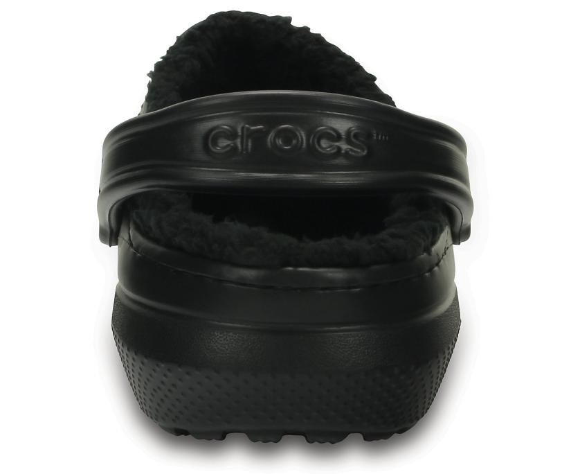 Women/Men Classic Lined Clog Black / Black | Crocs Clogs