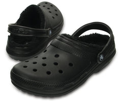 Women/Men Classic Lined Clog Black / Black | Crocs Clogs