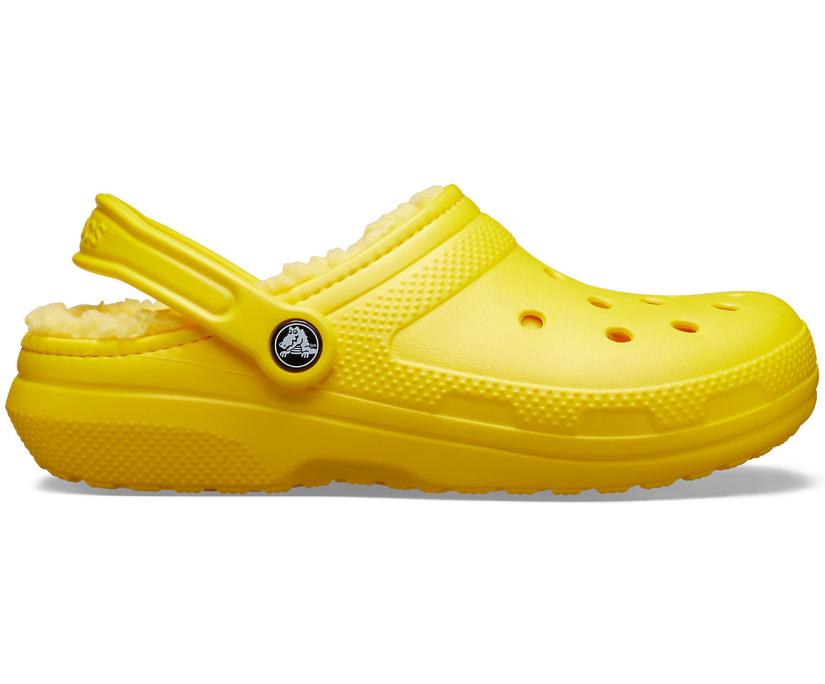 Women/Men Classic Lined Clog Lemon / Lemon | Crocs Clogs