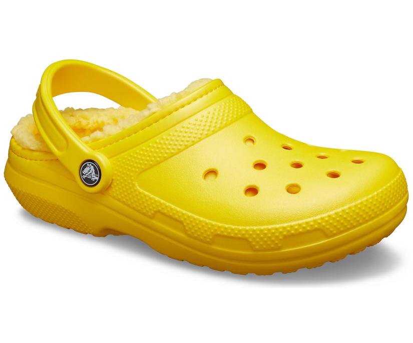 Women/Men Classic Lined Clog Lemon / Lemon | Crocs Clogs