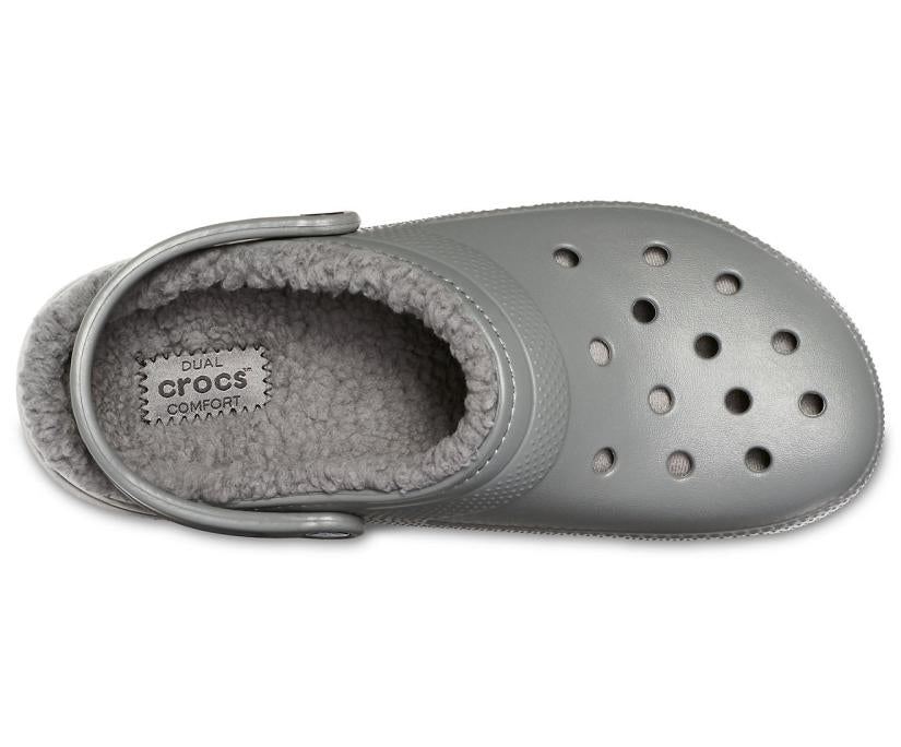 Women/Men Classic Lined Clog Slate Grey/smoke | Crocs Clogs