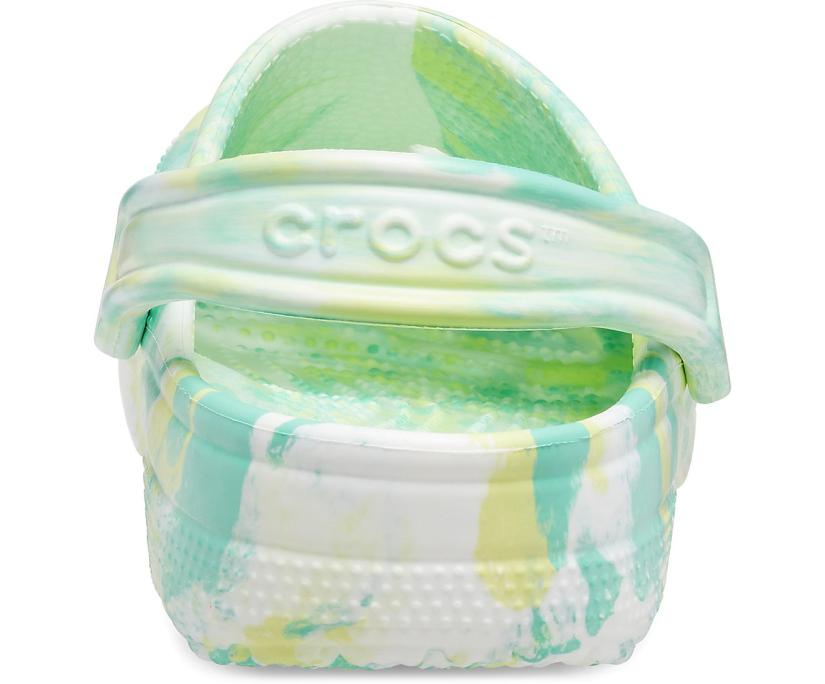 Women/Men Classic Marbled Clog Pistachio / Multi | Crocs Clogs