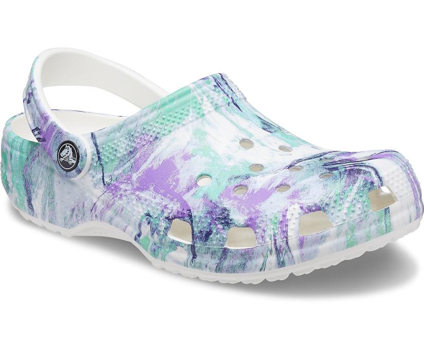 Women/Men Classic Out Of This World II Clog White / Multi | Crocs Clogs