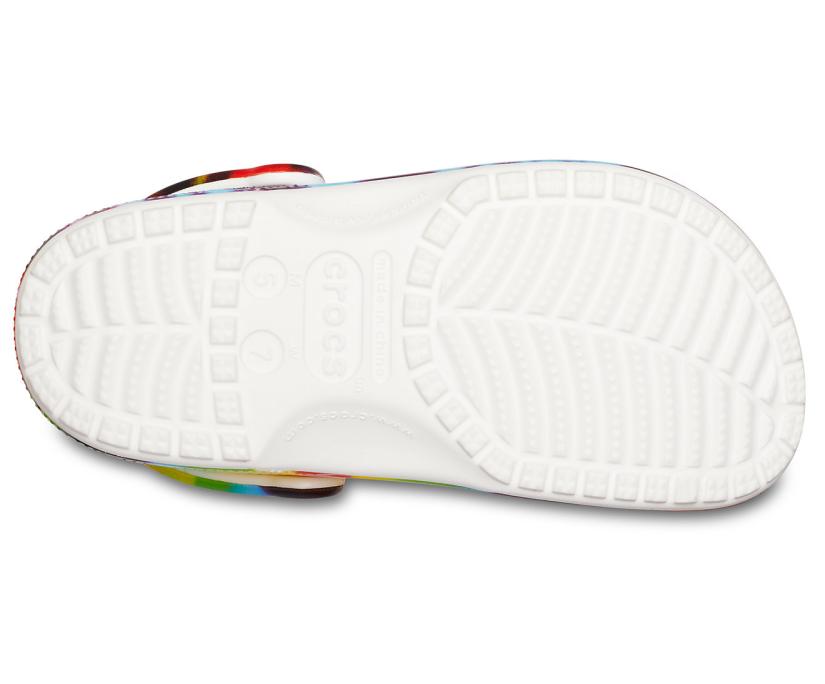 Women/Men Classic Tie-Dye Graphic Clog Multi | Crocs Clogs