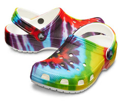 Women/Men Classic Tie-Dye Graphic Clog Multi | Crocs Clogs
