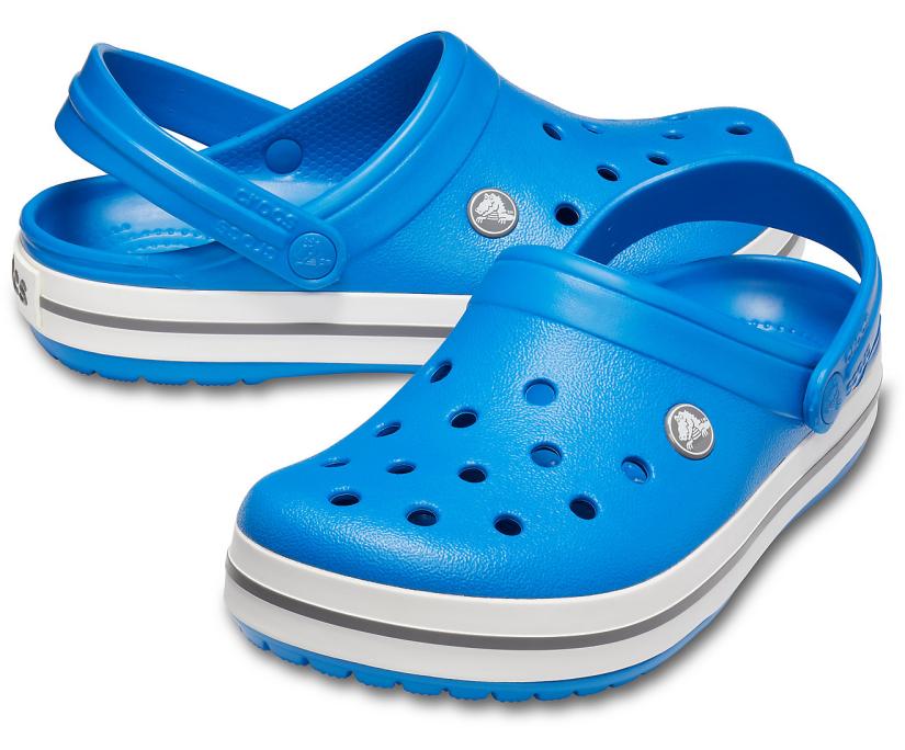 Women/Men Crocband™ Clog Bright Cobalt / Charcoal | Crocs Clogs