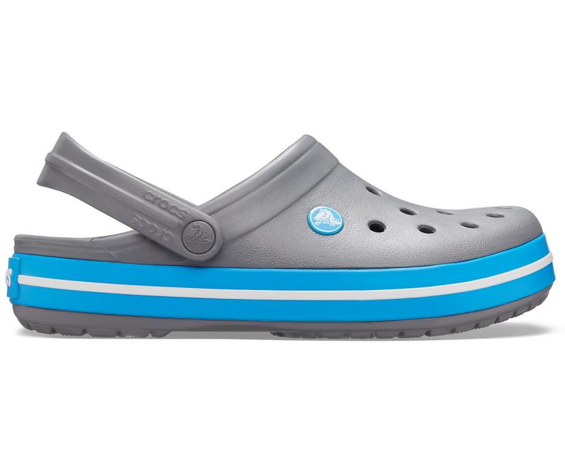 Women/Men Crocband™ Clog Charcoal / Ocean | Crocs Clogs