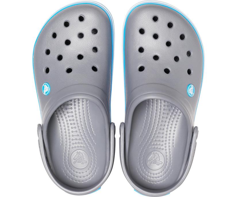 Women/Men Crocband™ Clog Charcoal / Ocean | Crocs Clogs