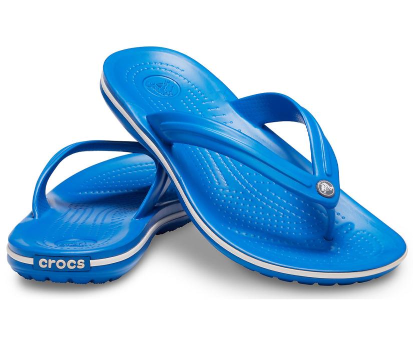 Women/Men Crocband™ Flip Bright Cobalt / White | Crocs Sandals
