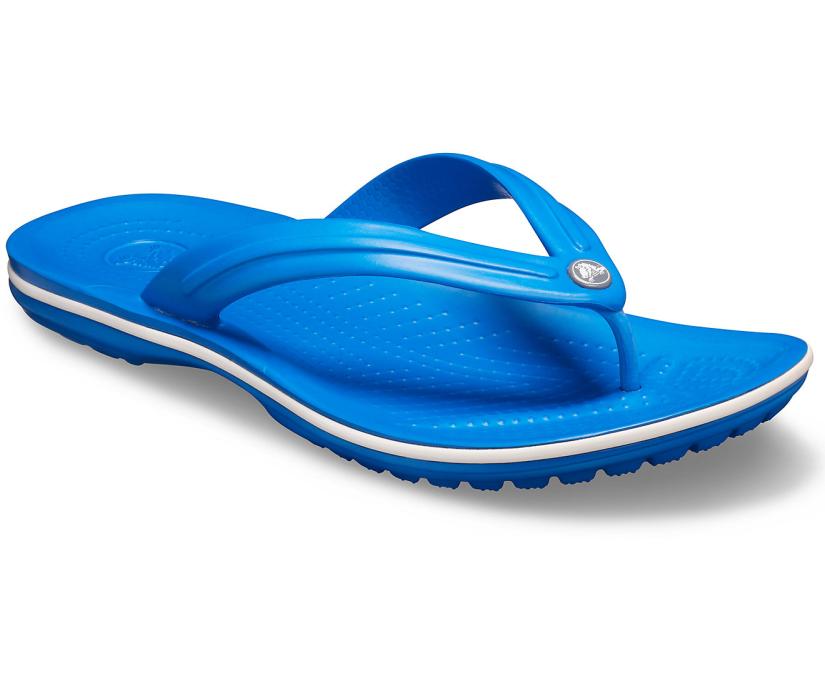 Women/Men Crocband™ Flip Bright Cobalt / White | Crocs Sandals