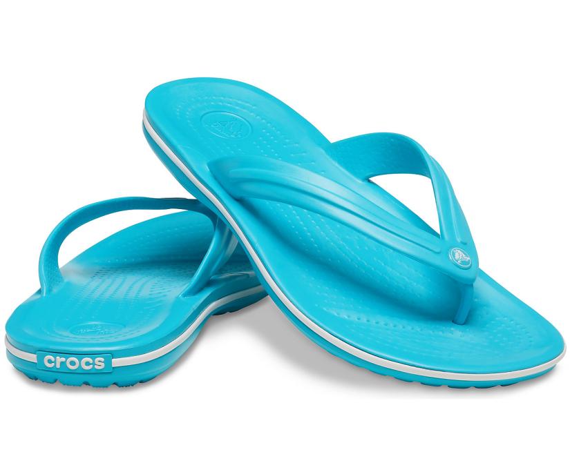 Women/Men Crocband™ Flip Digital Aqua | Crocs Sandals