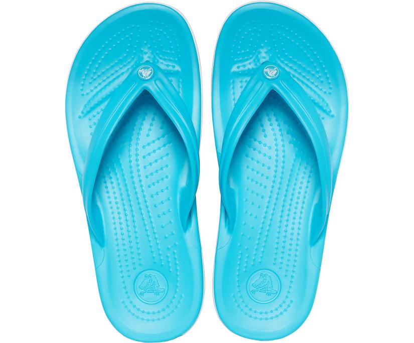 Women/Men Crocband™ Flip Digital Aqua | Crocs Sandals