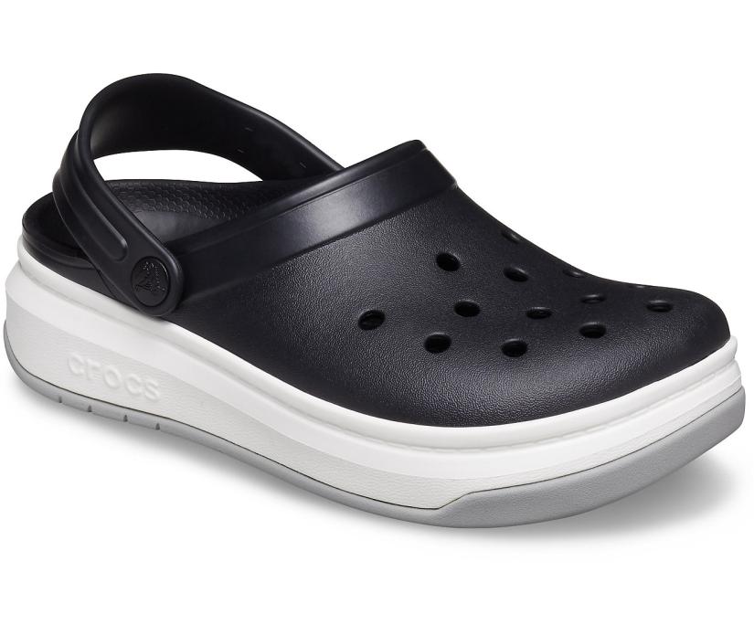 Women/Men Crocband™ Full Force Clog Black / White | Crocs Clogs