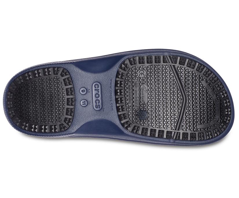 Women/Men Crocs On-The-Clock Work Slip-On Navy | Crocs Clogs
