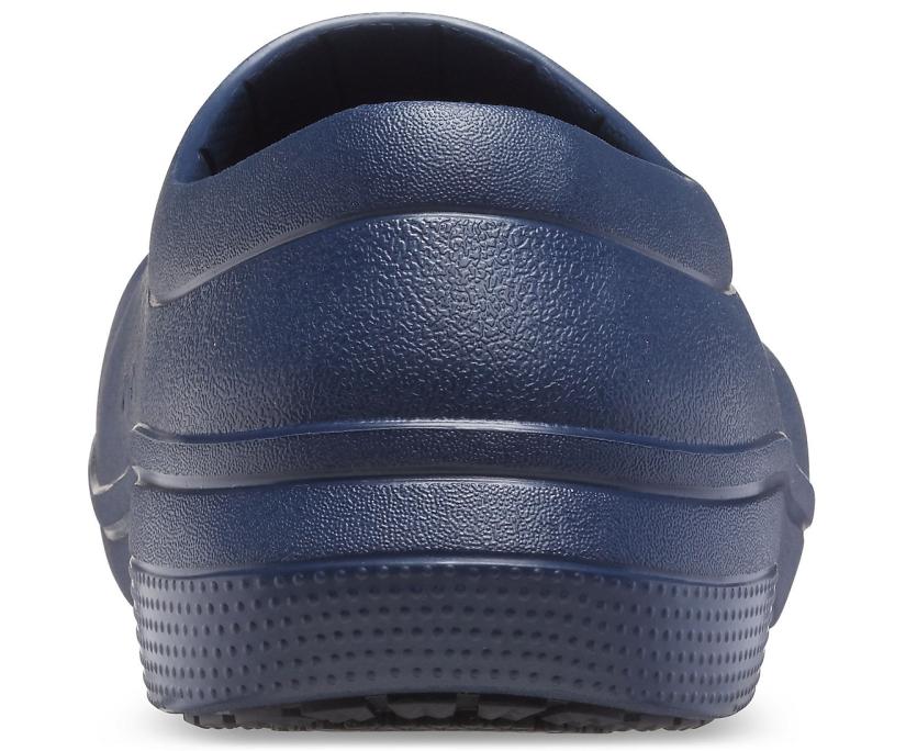 Women/Men Crocs On-The-Clock Work Slip-On Navy | Crocs Clogs