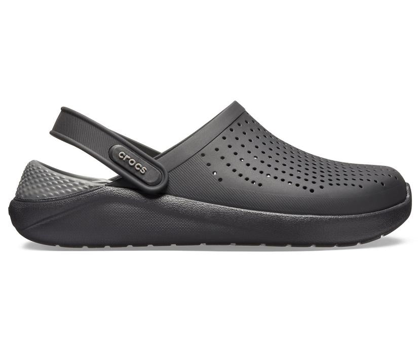 Women/Men LiteRide™ Clog Black/slate Grey | Crocs Clogs