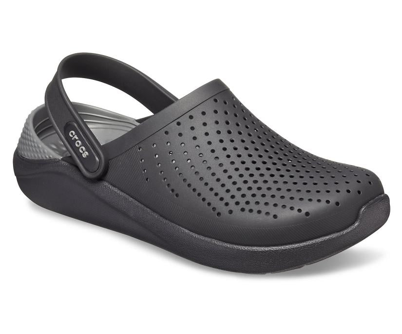 Women/Men LiteRide™ Clog Black/slate Grey | Crocs Clogs