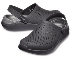Women/Men LiteRide™ Clog Black/slate Grey | Crocs Clogs