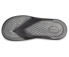 Women/Men LiteRide™ Flip Black/slate Grey | Crocs Sandals