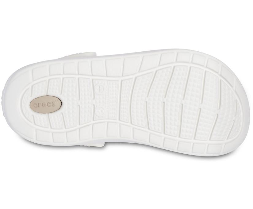 Women/Men LiteRide™ Printed Camo Clog Almost White | Crocs Clogs