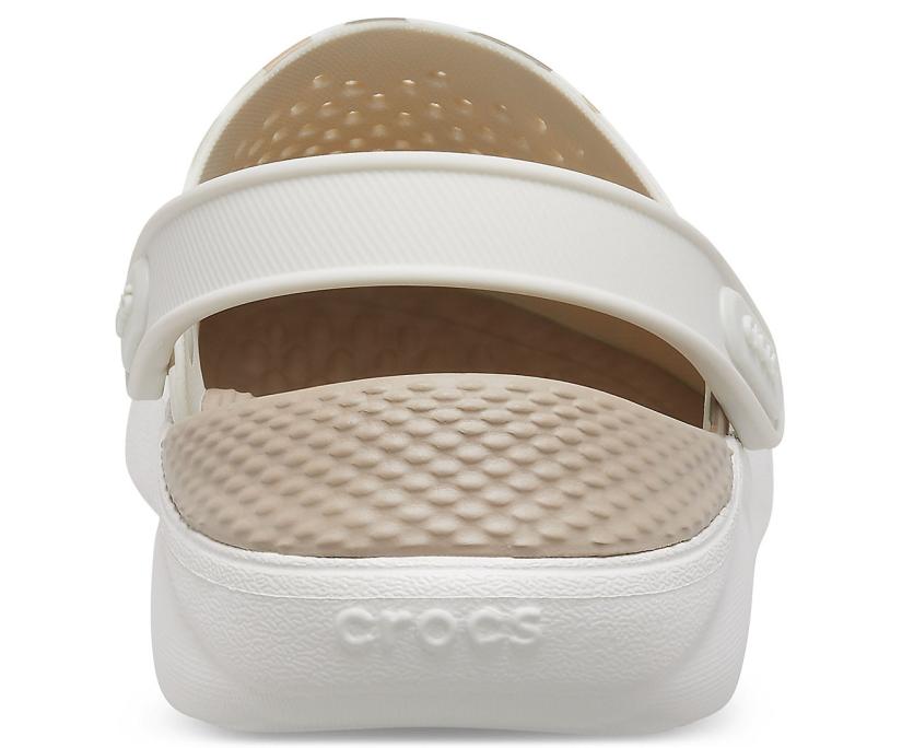 Women/Men LiteRide™ Printed Camo Clog Almost White | Crocs Clogs