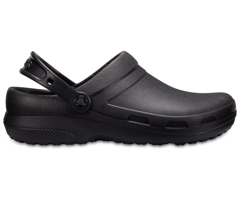 Women/Men Specialist II Clog Black | Crocs Clogs