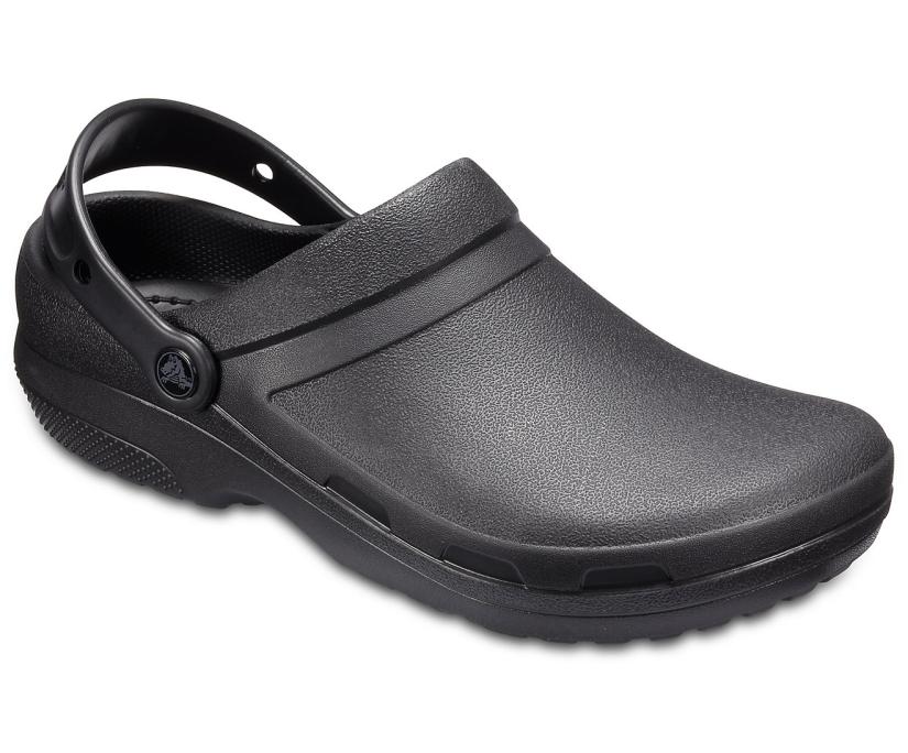Women/Men Specialist II Clog Black | Crocs Clogs