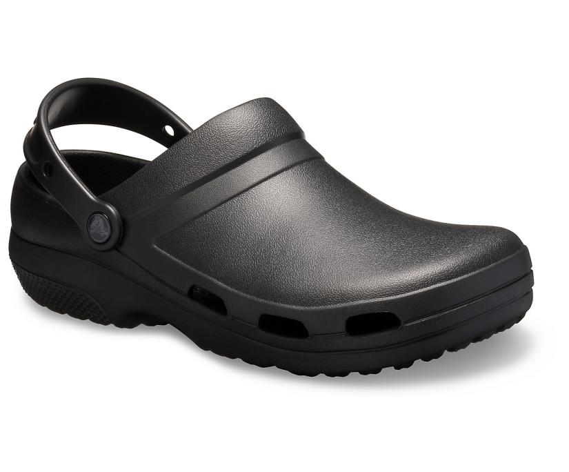 Women/Men Specialist II Vent Clog Black | Crocs Clogs
